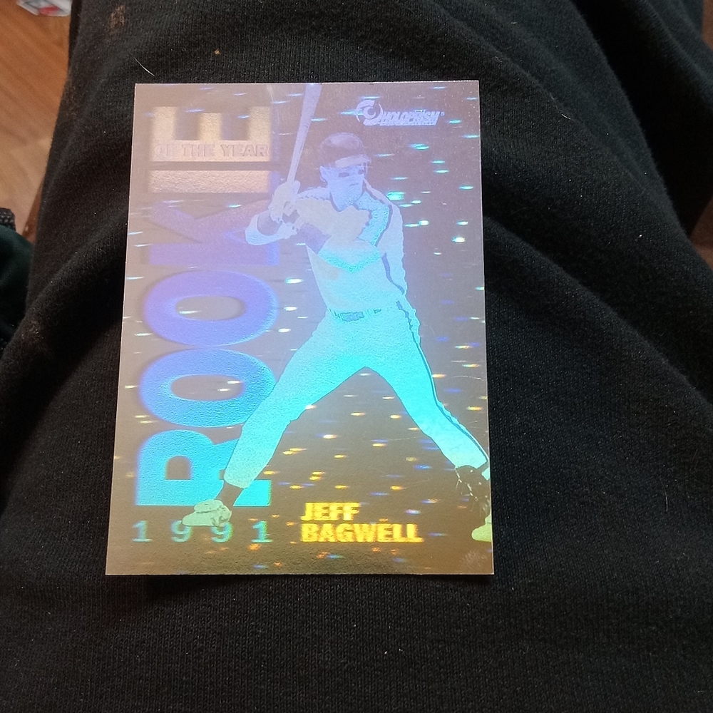 1991 National League Rookie Jeff Bagwell Rookie of the Year